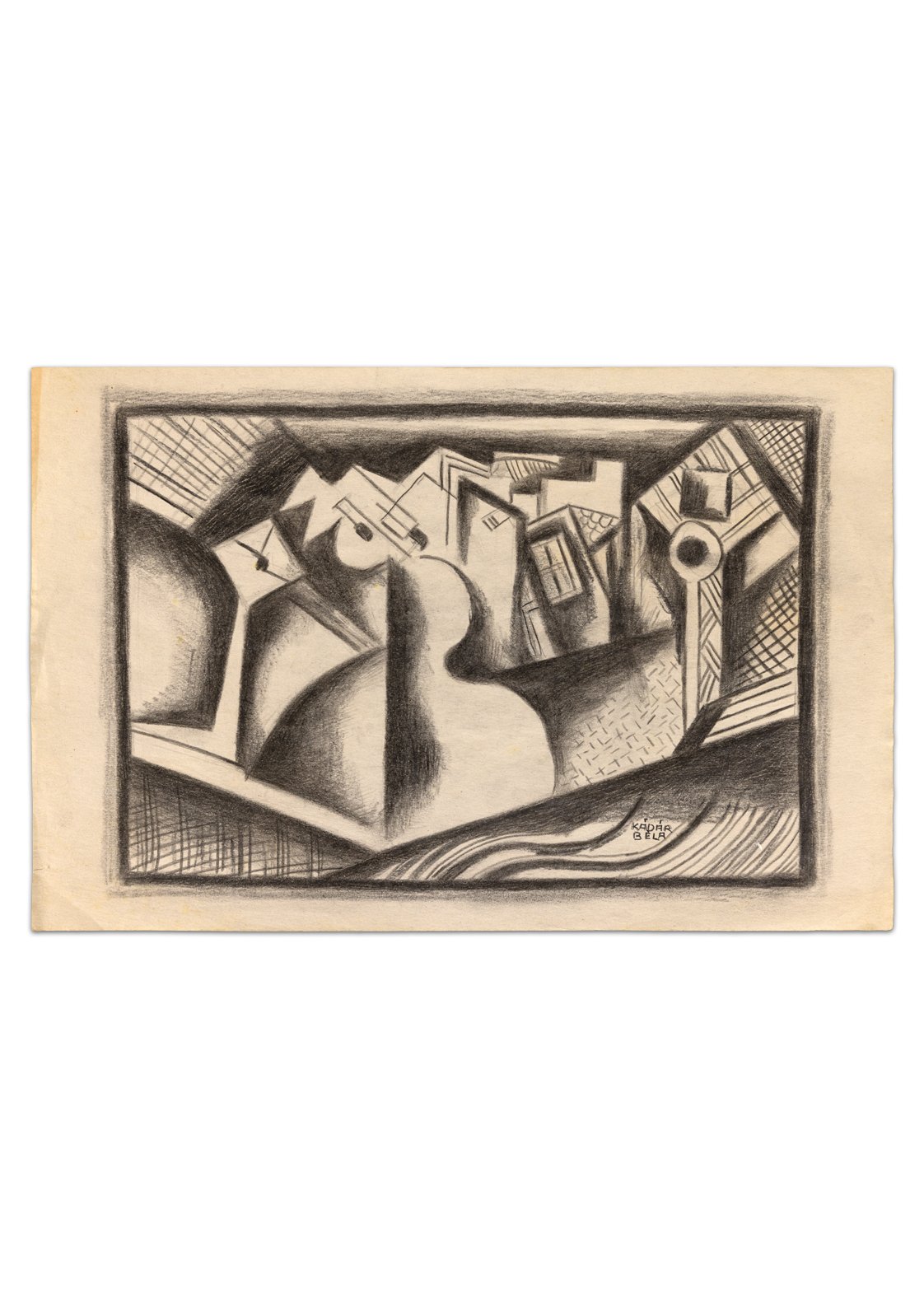Cubist Still Life, Béla Kádár